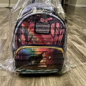 Brand new loungefly mini backpack Pocahantas